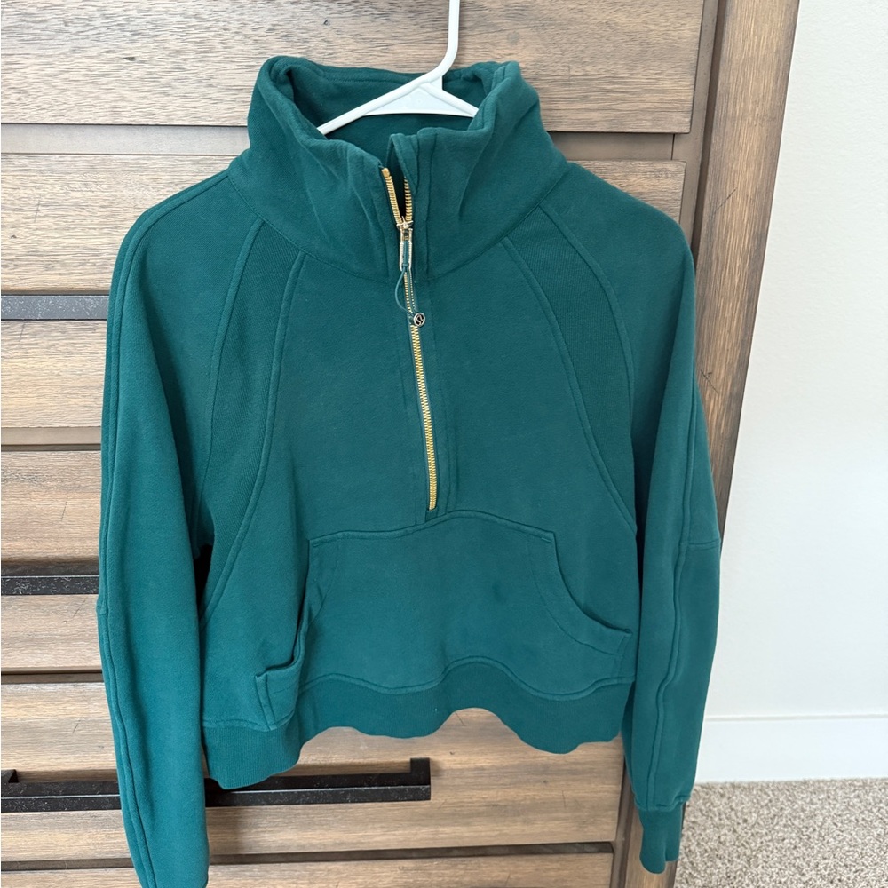 Scuba half zip